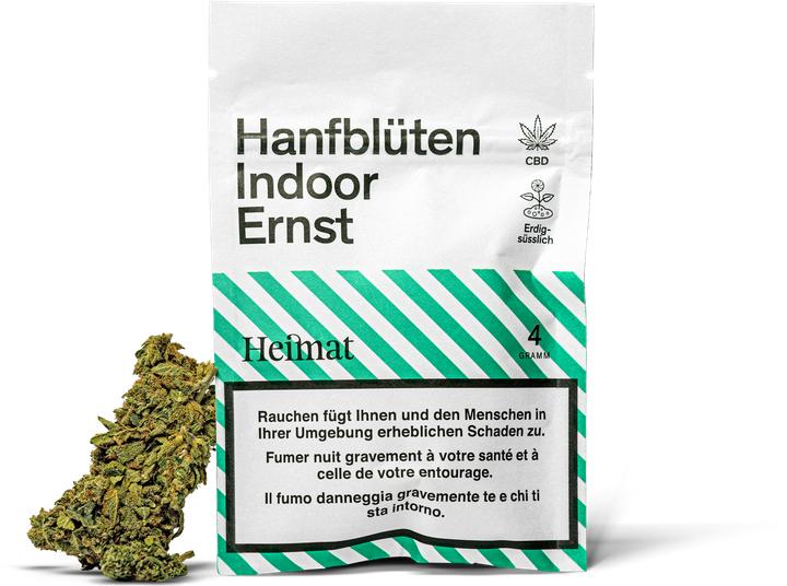 Produktbild Heimat Hanfblüten Indoor Ernst (4 g, Indoor)