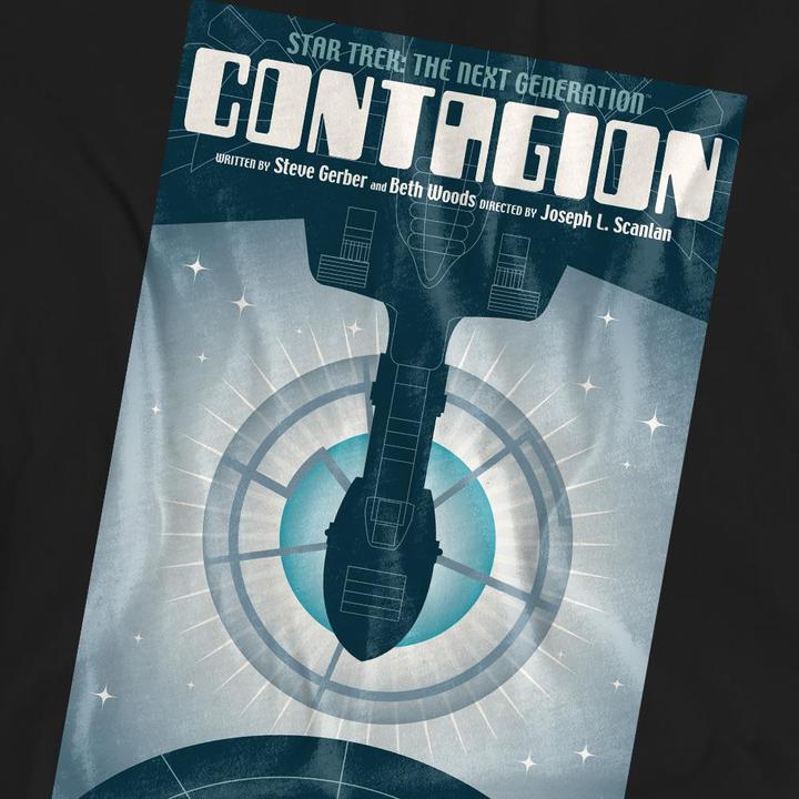 Actual product image Unisex Adult The Next Generation Season 2 Episode 11 T-Shirt (S)