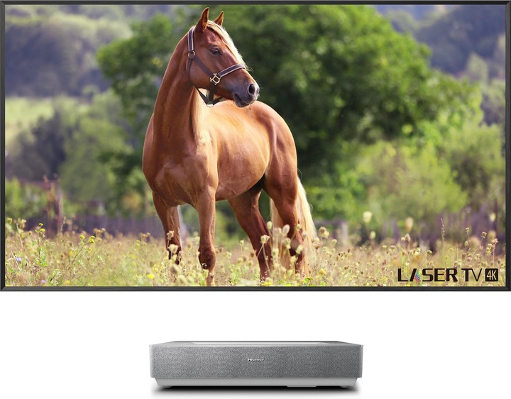 Actual product image Hisense 100L5HD incl. 100" ALR Daylight Screen (4K, 2600 lm, 0.25:1)