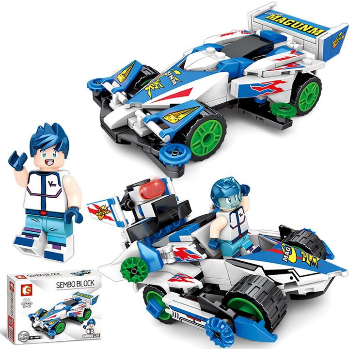 Actual product image Sembo Mini racing car
