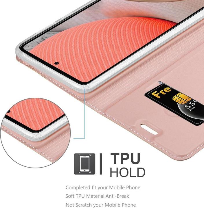 Actual product image Cadorabo Book Classy Style Cover (Samsung Galaxy A72)