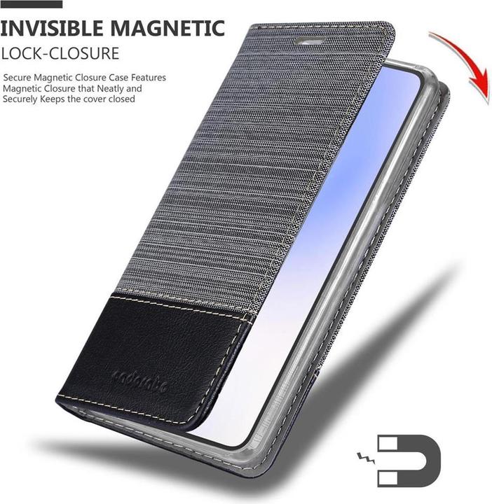 Produktbild Cadorabo Book Jeans Optik Cover (Google Pixel 5 XL)