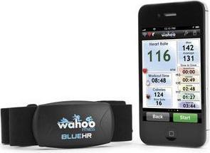 Actual product image Wahoo Bluetooth heart rate chest strap for iPhone, iPad