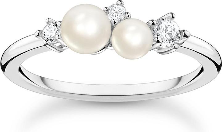 Image du produit Thomas Sabo Bague en perles Modern Chic (48, Argent 925)