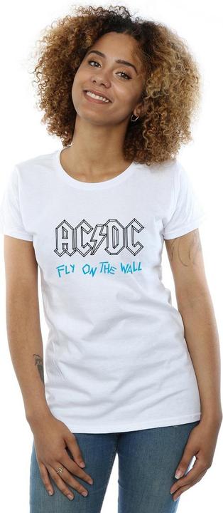 Image du produit AC/DC T-shirt en coton Fly On The Wall Outline - Femmes/Dames (M)