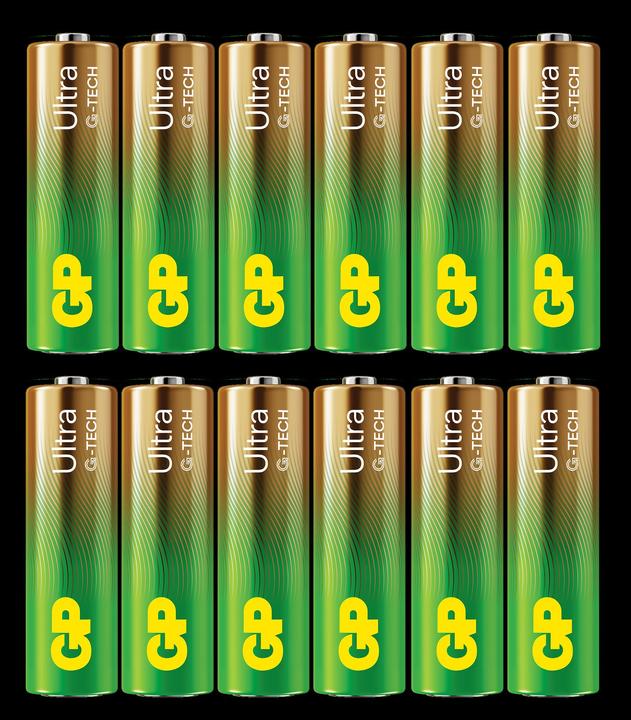 Produktbild GP Batteries Gp Ultra Alkaline Aa/Lr6 (12 Stk., AA)