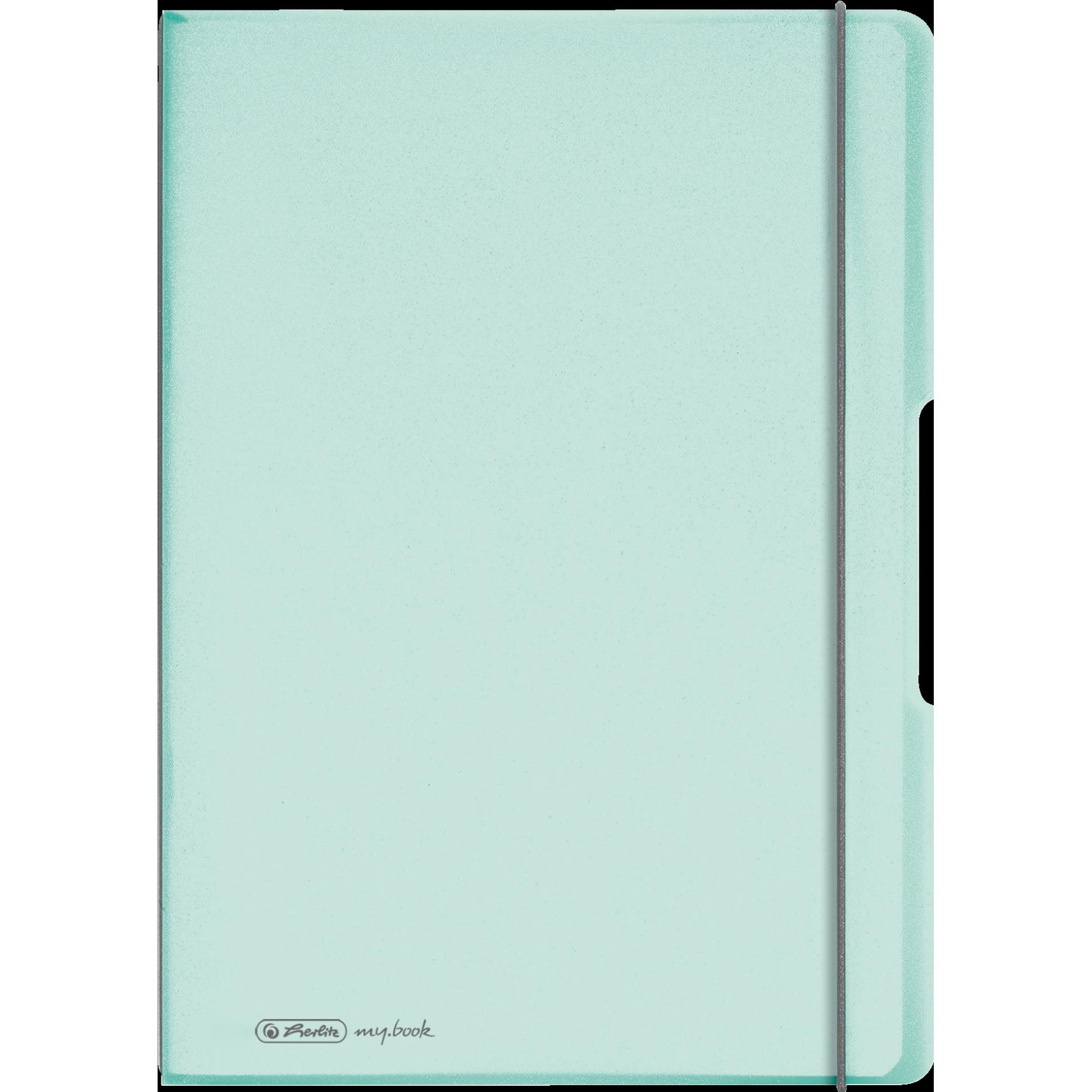 Herlitz, Heft + Block, My book flex (A4, Kariert, Harter Einband)