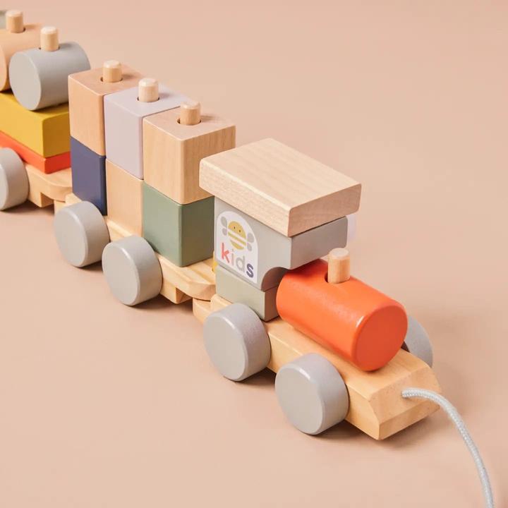 Produktbild Just Bee Kids Holz-Zug zum Ziehen (FSC)