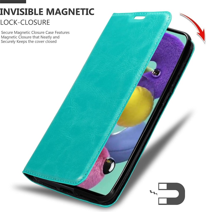 Immagine prodotto Cadorabo Copertina magnetica invisibile del libro (Samsung Galaxy A52 5G)