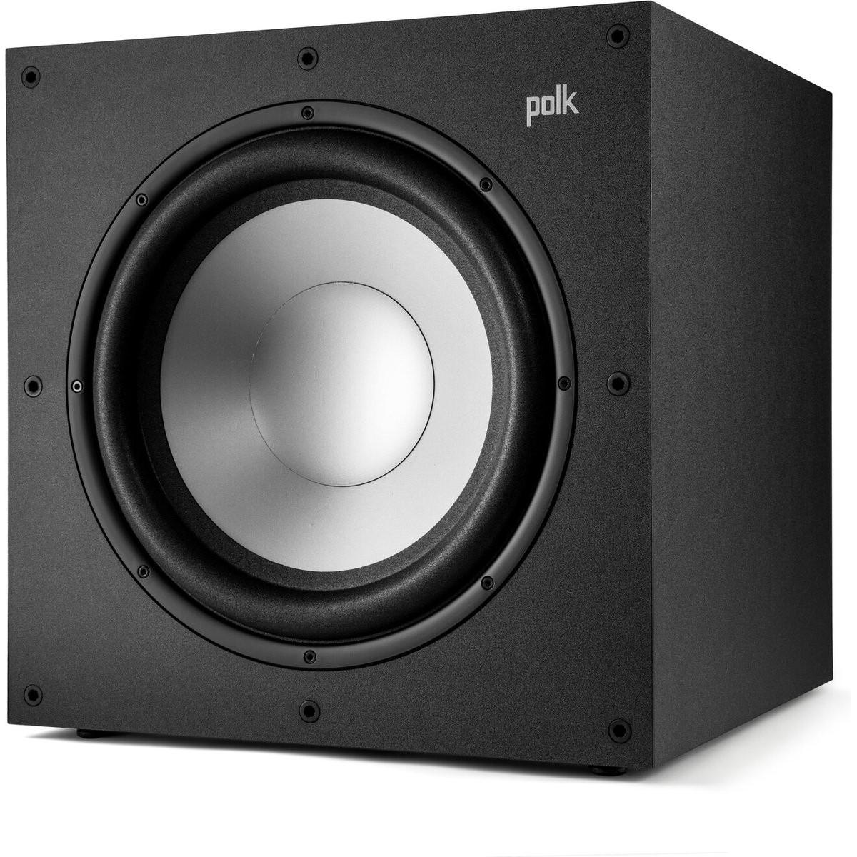 Polk MXT12SUBBK Monitor XT (Subwoofer attivo, 1 pz., 1x 50 W), Altoparlante monitor, Nero