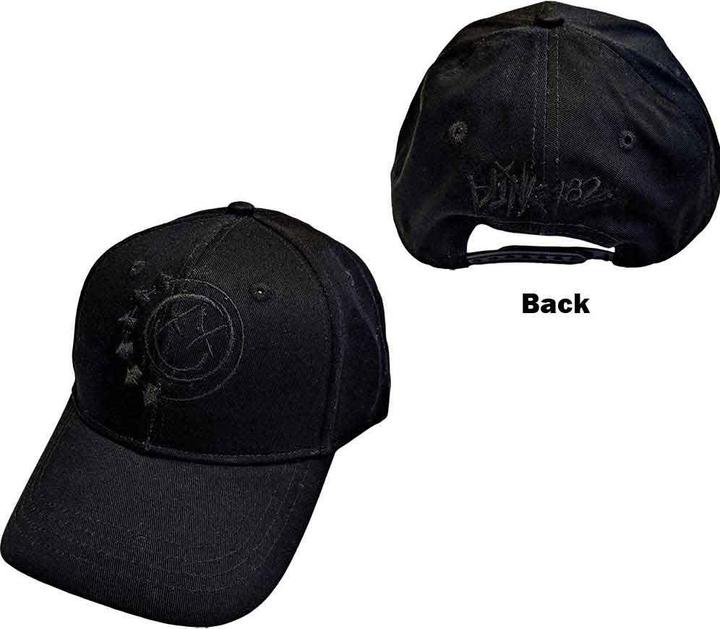 Blink 182 Black Six Arrow Smile Baseball Cap
