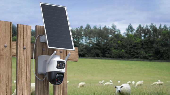 Image du produit Imou Überwachungskamera AOV Dual Kit, mit Solarpanel, aussen, weiss (2880 x 1620 Pixels)