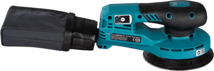Produktbild Makita BO 001 CGT1 Akku Exzenterschleifer 40 V max. 125 mm 5,0 mm Hub Brushless + 1x Akku 5,0 Ah - (Exzenterschleifer)