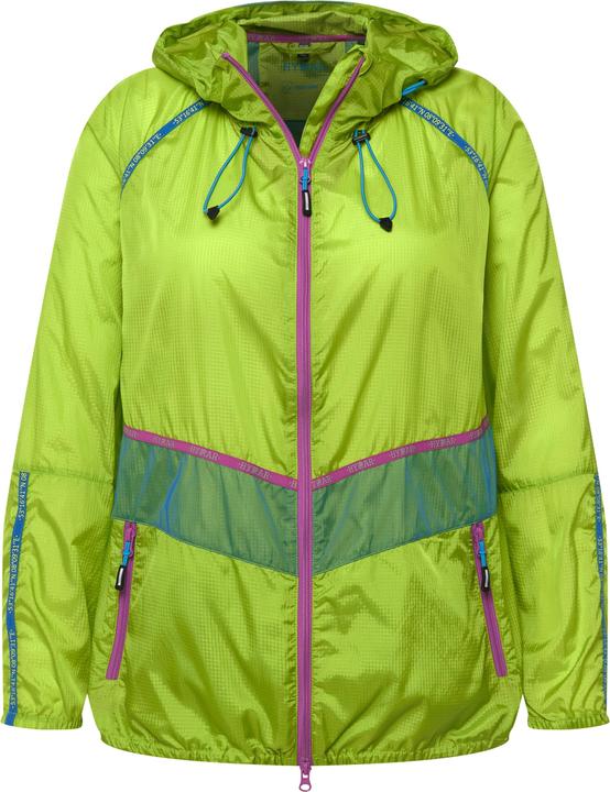 Actual product image Ulla Popken Neon Rain Jacket Activewear (50, 52)