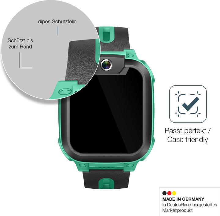 Actual product image Dipos Anti-Shock Screen Protector Clear (imoo Watch Phone Z1)