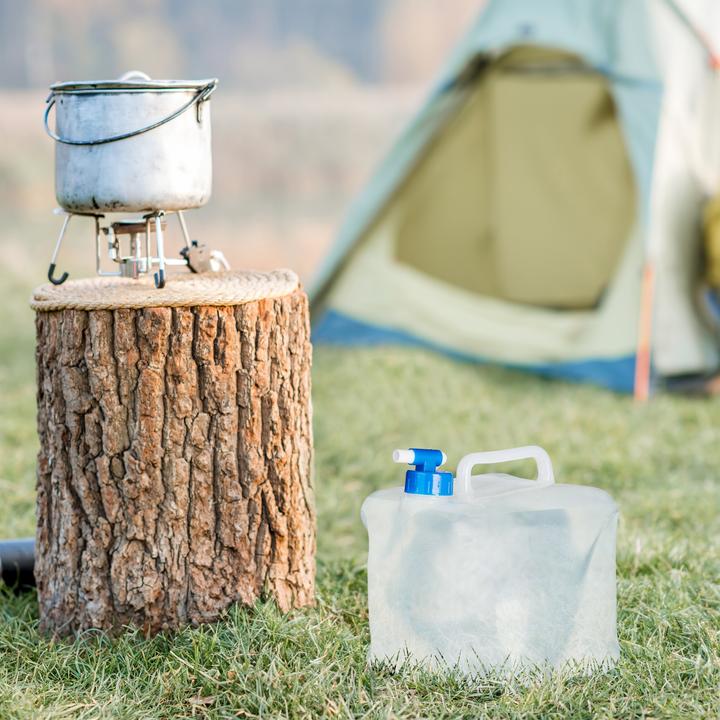 Actual product image Relaxdays Foldable Water Container