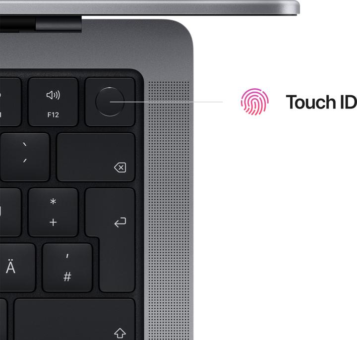 Actual product image Apple MacBook Pro – 2023 (14", M2 Pro, 16 GB, 1000 GB, DE)
