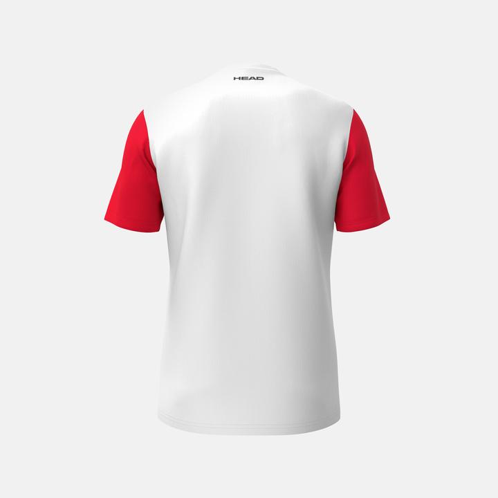 Actual product image Head Club 25 Tech T-Shirt Jungen Rot/Weiss (128)