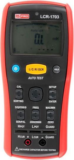 Image du produit Rs Pro LCR1703 LCR Meter (Mallette d'instruments de mesure)