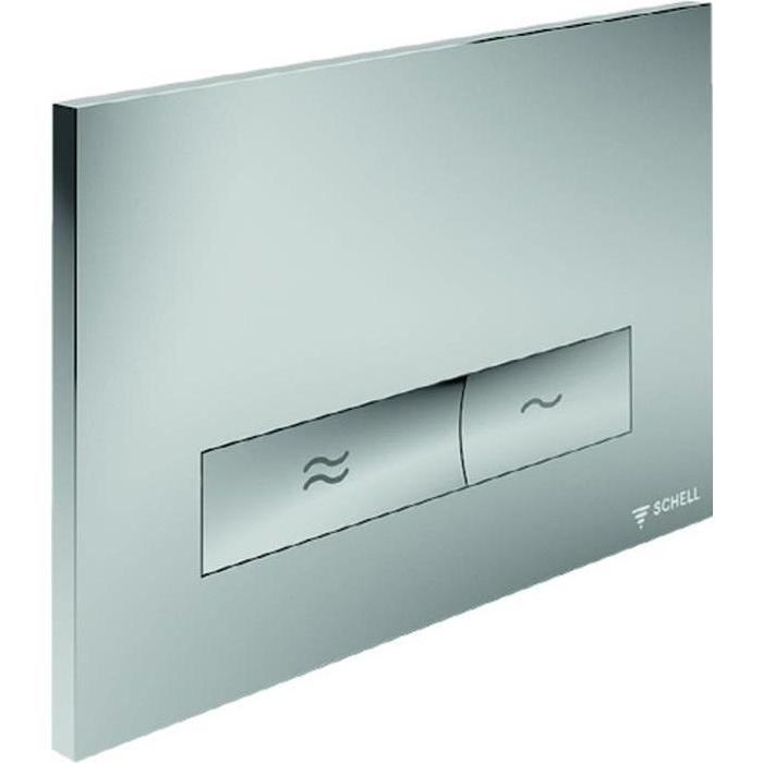 Schell, Placca WC, 031221599 Piastra di azionamento WC KONKAV