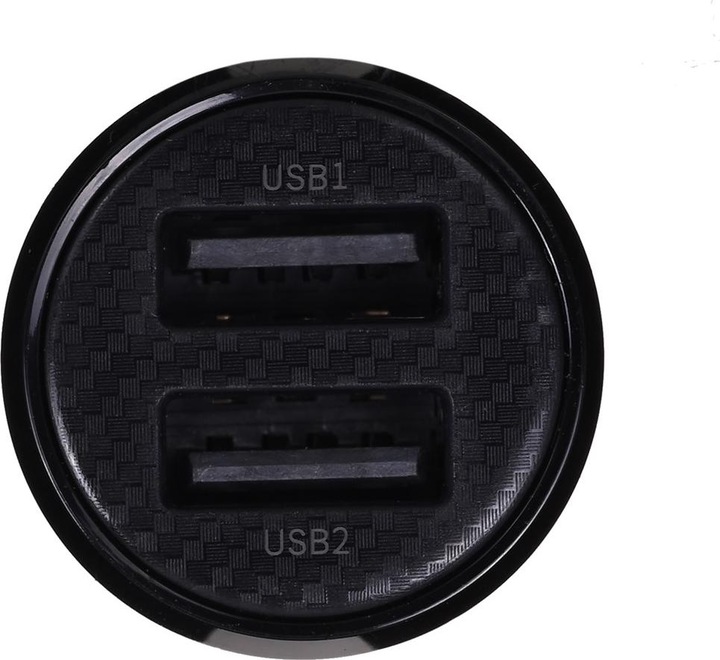 Image du produit Baseus Grain Pro Car Charger 2x USB 4.8A (black)