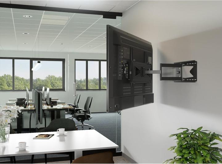 Image du produit Hama Support TV mural, pivotant, inclinable, antivol, 203 cm (80"), 40 kg (Mur, 40 kg, 37" - 80")