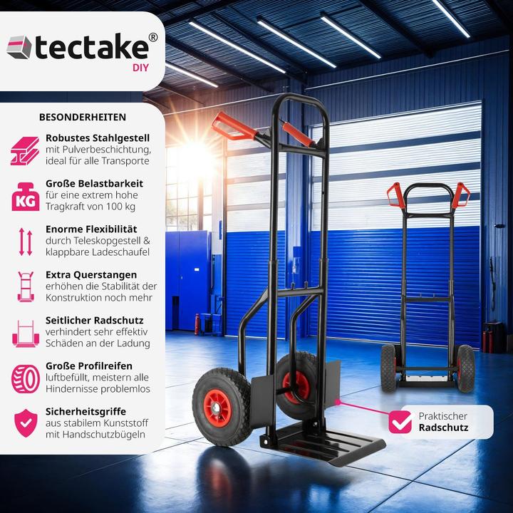 Produktbild tectake Sackkarre (100 kg)