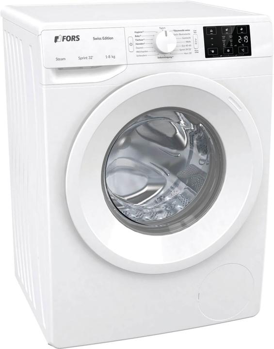Fors Waschmaschine, weiss ASW 84 E-2 Weiss (8 kg, Droite)