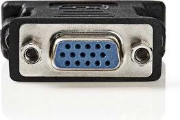 Image du produit Nedis CCGP32900BK Adaptateur DVI vers VGA DVI-I 24 + 5 broches mâle - VGA femelle (VGA, DVI)