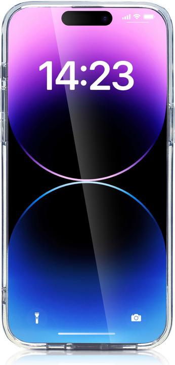 Produktbild Nevox StyleShell SHOCKFlex Stand iPhone 15 Plus transp. (Apple iPhone 15 Plus)