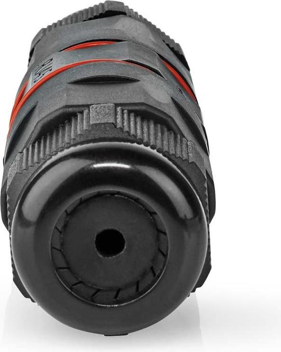 Actual product image Nedis Network coupler | Outdoor | CAT6 | Shielded | RJ45 socket | RJ45 socket | Straight | PVC (Network coupling)