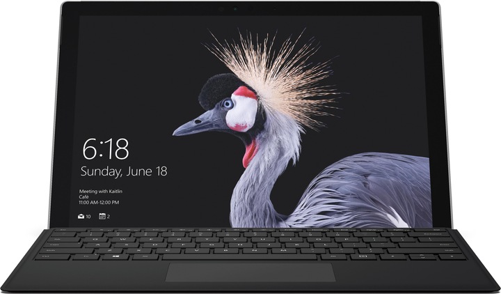 Produktbild Microsoft Surface Pro, 128GB SSD, inkl. Typecover (12.30", Intel Core i5-7300U, 4 GB, 128 GB)