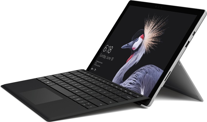 Produktbild Microsoft Surface Pro, 128GB SSD, inkl. Typecover (12.30", Intel Core i5-7300U, 4 GB, 128 GB)