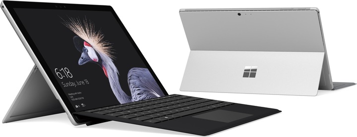 Produktbild Microsoft Surface Pro, 128GB SSD, inkl. Typecover (12.30", Intel Core i5-7300U, 4 GB, 128 GB)