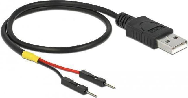 Produktbild Delock USB Stromkabel Typ-C auf 2 x Pfostenstecker einzeln Strom (0.20 m)