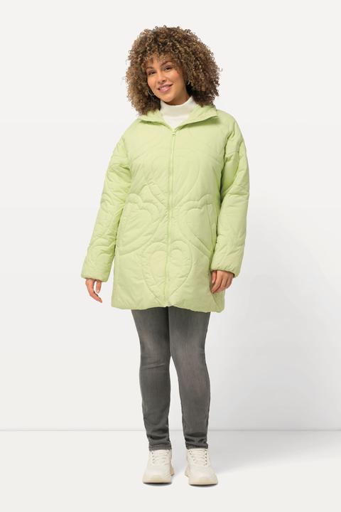 Produktbild Ulla Popken HYPRAR Funktions-Steppjacke, Herzen, wasserabweisend (50, 52)