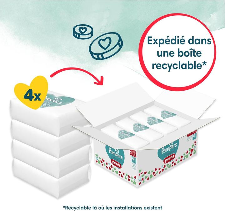 Actual product image Pampers Harmonie Pants (Size 4, Monthly box, 168 Piece)