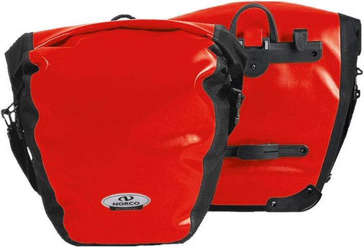 Produktbild Norco Arkansas Hinterradtasche rot/schwarz