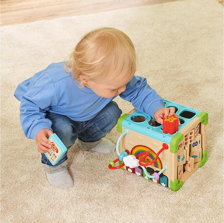 Actual product image VTech Interactive play cube (German)