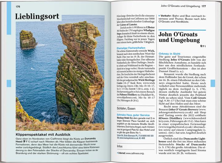 Produktbild Reise-Taschenbuch Reiseführer Schottland (Deutsch, Matthias Eickhoff, 2025)