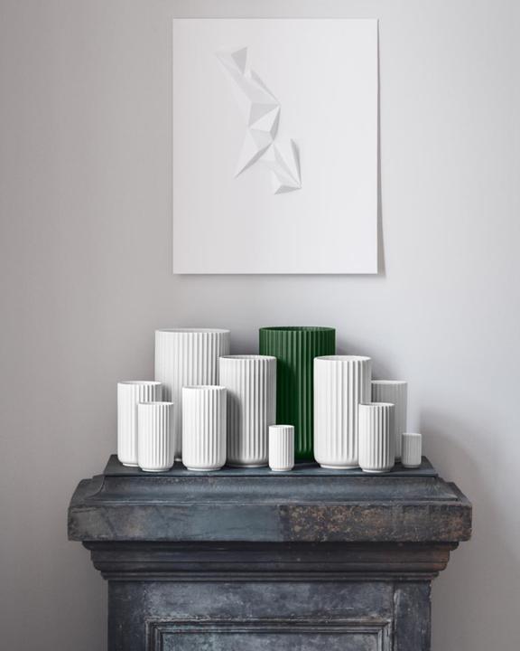 Produktbild Lyngby Vase weiss (1 x, Ø 17 x 31 cm)