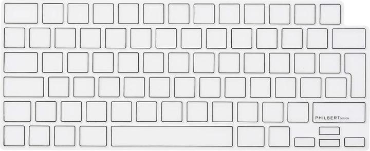 Immagine prodotto Philbert Design KB Cover MacBook Pro/Air 13-14-16" 2021-2022 TRNSP/Nero