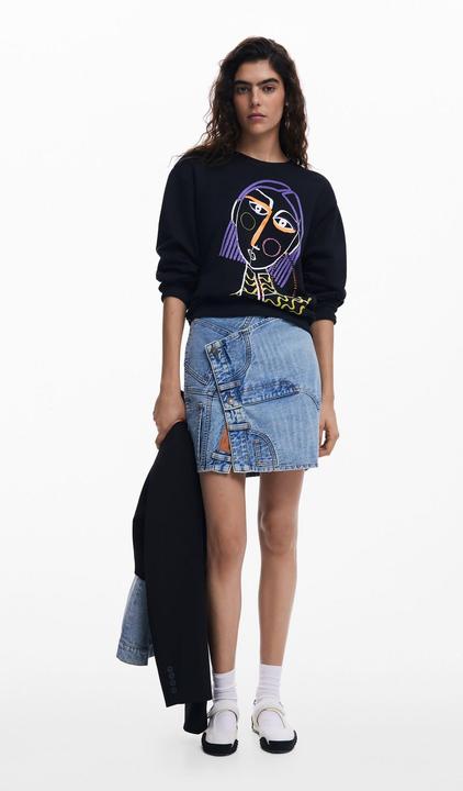 Image du produit Desigual Sweat Face 2017 Carbon (L)