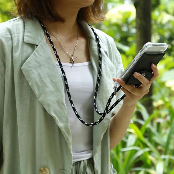 Produktbild Cadorabo TPU Handy Kette SILBER Cover