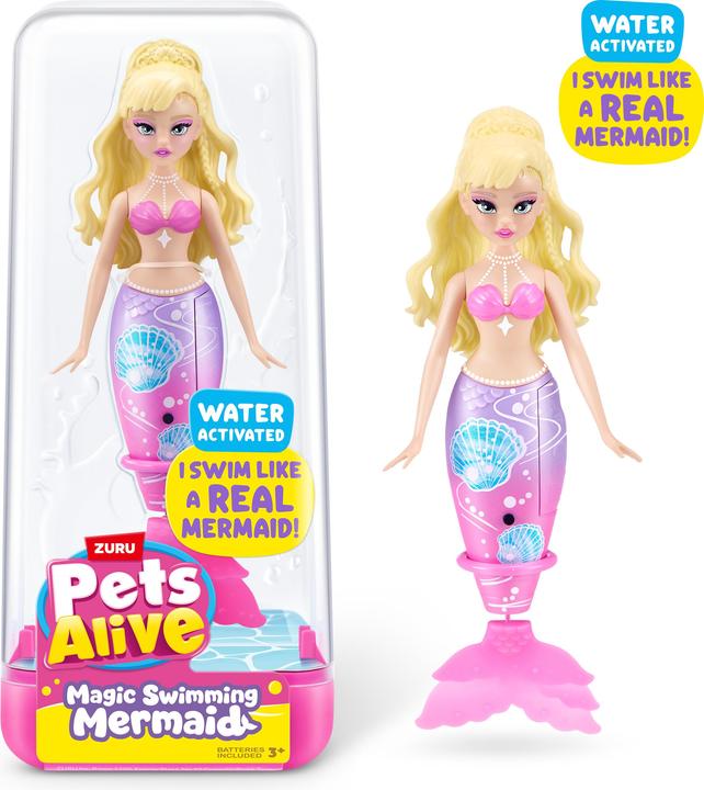 Actual product image Zuru Pets Alive - Robo Mermaid sort. i. Displ