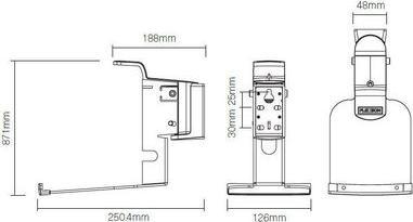 Actual product image Flexson Sonos Five/Play:5 wall mount (1 pcs., Wall installation, Pivoting, Tiltable)