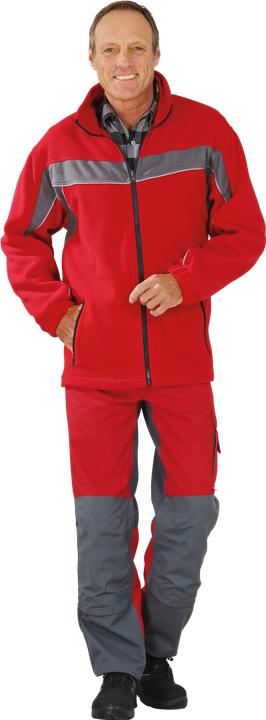 Immagine prodotto Planam Giacca in pile rosso/ardesia XL XXL (XXL)