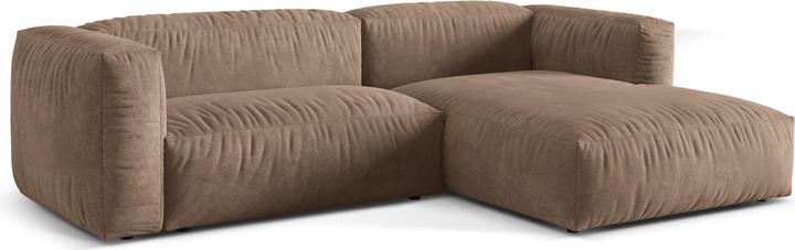Image du produit Micadoni Canapé D'Angle Droit Modulaire, "Martina", 2 Places, 283x176x75 Fabriqué en Europe (Canapé modulaire, Canapé d'angle)