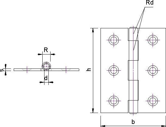 Produktbild Charmag Scharniere