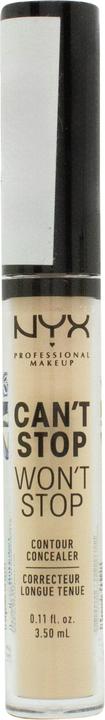 NYX Professional Make-Up NYX Can't Stop Won't Stop Contour Concealer 3.5ml - Vanilla (Vaniglia)